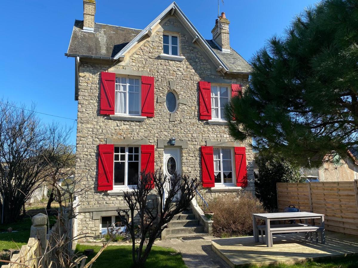 Le Martin Pecheur Villa Port-en-Bessin-Huppain Eksteriør bilde